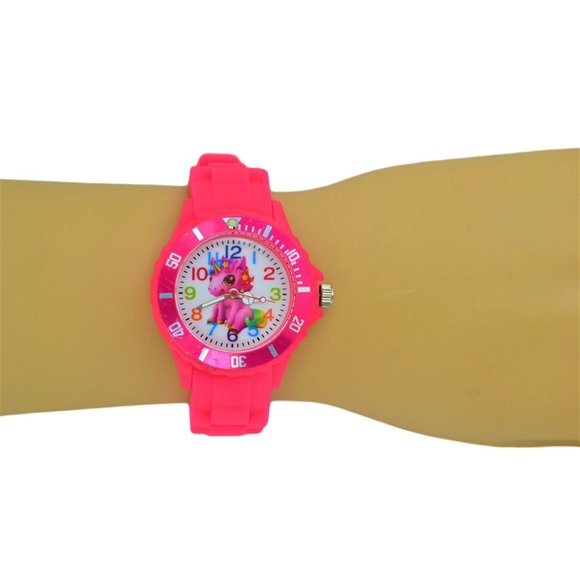 NEW  Lucky Unicorn Gift Set Silicone Watch for Kids & Drawstring Backpack - Picture 3 of 6